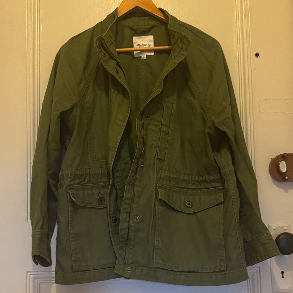 Madewell Olive Military Field Jacket